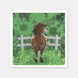 Guardanapo De Papel Appaloosa Pony