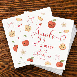 Guardanapo De Papel Apple of Our Eye Chá de fraldas