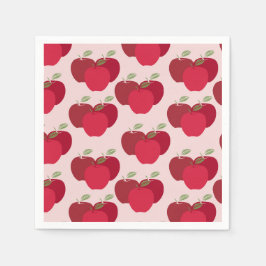 Guardanapo De Papel Apple Patterno Cocktail Napkins para Partidas