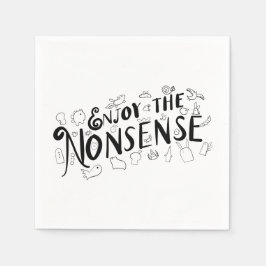 Guardanapo De Papel Aproveite o disparate