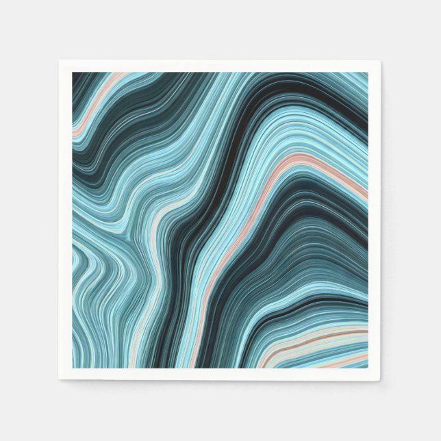 Guardanapo De Papel Aqua Drift (Frente)