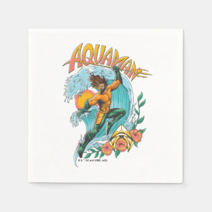 Guardanapo De Papel Aquaman e Trident Ascensão Graphic