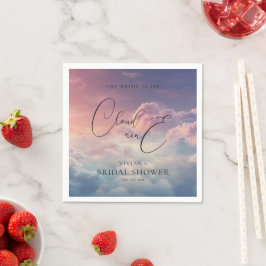 Guardanapo De Papel Aquarela Chuva Sonho Nove Casamento Bridal Shower 