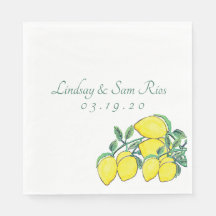 Aquarela Limão  Buquê Citrino Amarelo Casamento