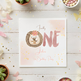 Guardanapo De Papel Aquarela primeiro Aniversário