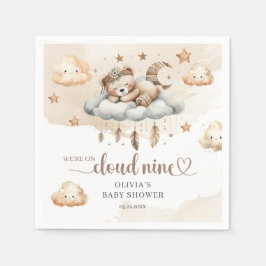 Guardanapo De Papel Aquarela terracotta boho penas cloud nove