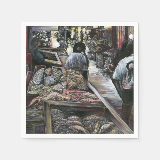 Guardanapo De Papel Aquático, ainda beijado com o Vento do Deserto, Je (Frente)