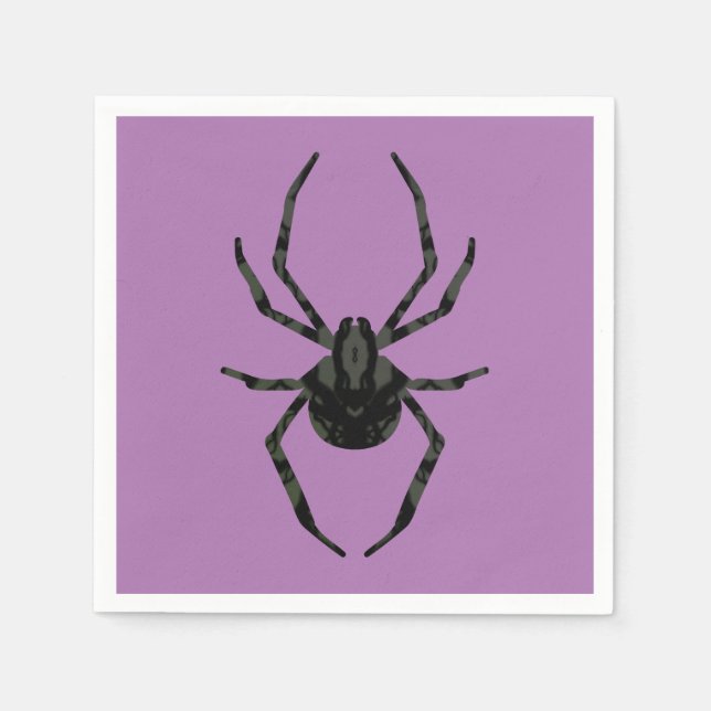 Guardanapo De Papel Aranha Simples e Antiga (Frente)