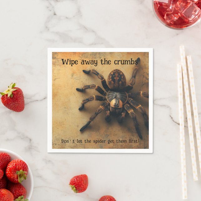 Guardanapo De Papel Aranha Spook-tacular HALLOWEEN Bash! (Insitu)