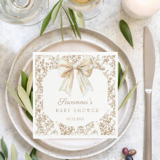 Guardanapo De Papel Arco de Coquette Chinoiserie Elegante