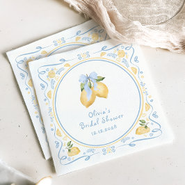 Guardanapo De Papel Arco Italiano Lemon Floral