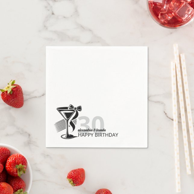 Guardanapo De Papel Arco Martini (Insitu)