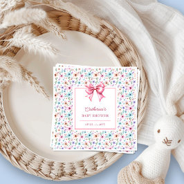 Guardanapo De Papel Arco Rosa Elegante Flor Floral