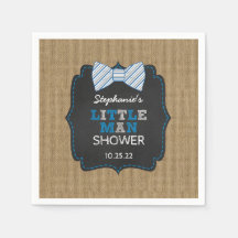 Arco Russo Amarra Pequeno Homem Oh chá de fraldas