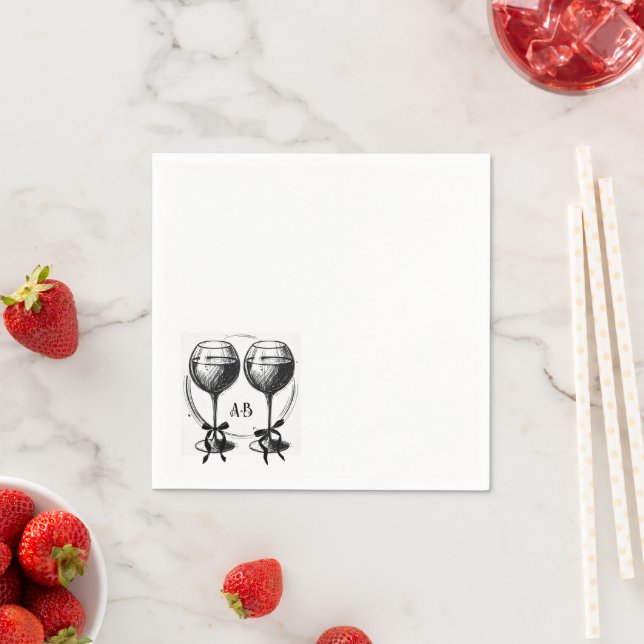 Guardanapo De Papel Arcos de Vinho (Insitu)