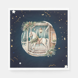 Guardanapo De Papel Área exclusiva de natais vintages