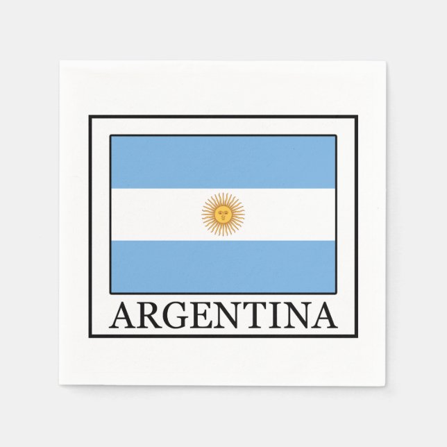 Guardanapo De Papel Argentina (Frente)