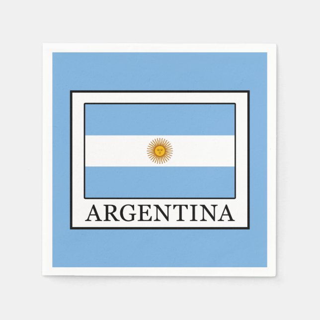 Guardanapo De Papel Argentina (Frente)