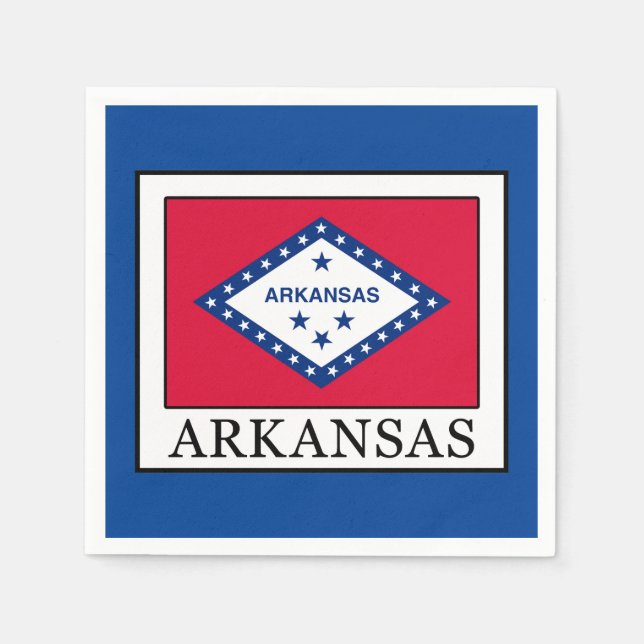 Guardanapo De Papel Arkansas (Frente)