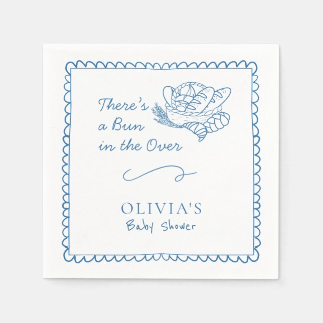 Guardanapo De Papel Arma nos Napkins da Rússia do Chá de fraldas Forno (Frente)