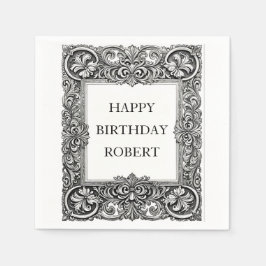 Guardanapo De Papel Armação de rolo personalizada Vitoriana – Elegante