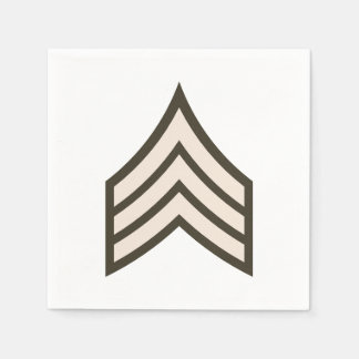 Guardanapo De Papel Army Sergeant rank