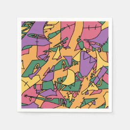 Guardanapo De Papel Arroz festivo