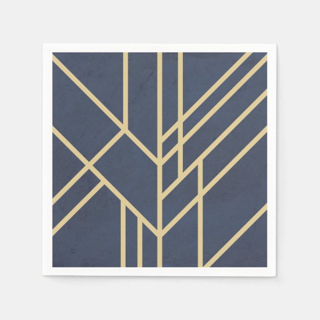 Guardanapo De Papel Art Deco design (Frente)