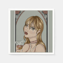 Guardanapo De Papel Art nouveau