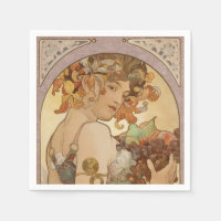 Art Nouveau Mulher Mucha Linda