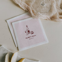 Arte de Portas Retro Whimsical | Casamento de Nápo