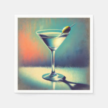 Arte do Martini Mid Century I Love The Blues