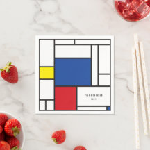 Arte Moderna De Stijl Geométrica Minimalista Mondr