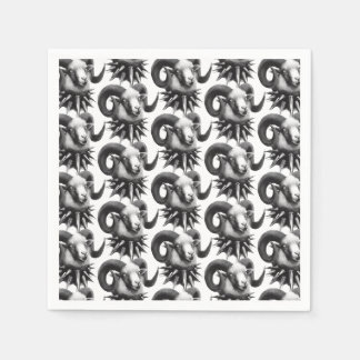 Guardanapo De Papel arte original gothgoat por missmultifairy