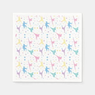 Guardanapo De Papel Artes marciais Karate Abstrato Stars Sparkles