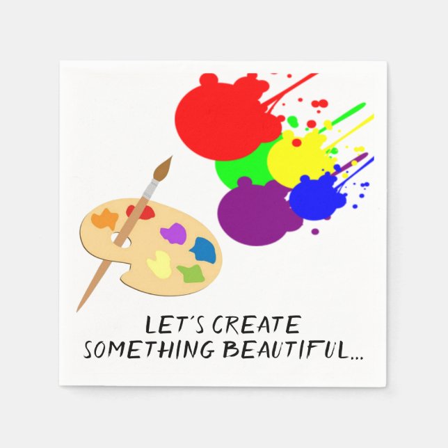 Guardanapo De Papel Artista Napkins (Frente)