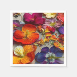 Guardanapo De Papel Artsy Flowers