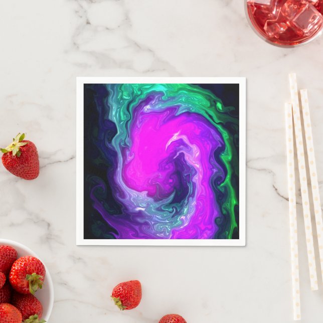 Guardanapo De Papel Artsy Swirls (Insitu)