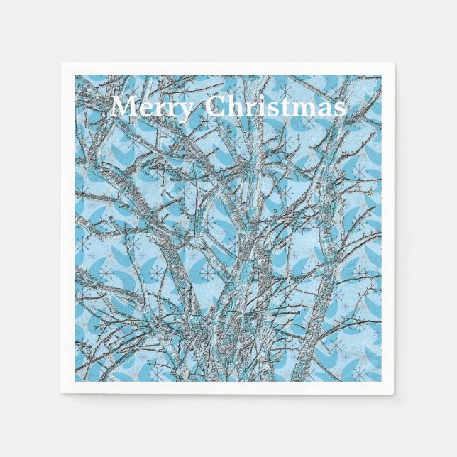 GUARDANAPO DE PAPEL ÁRVORE DE NATAL (Frente)