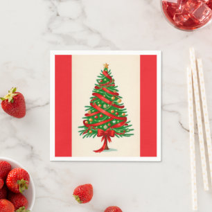 Guardanapo De Papel Árvore de Natal
