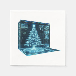 Guardanapo De Papel Árvore de Natal Artificial