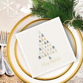 Guardanapo De Papel Árvore de Natal de Dodles Festivos