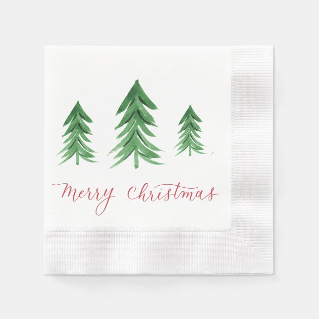 Guardanapo De Papel Árvore de Natal Napkins (Frente)