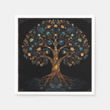 Árvore Mosaica de Vidro Estreita