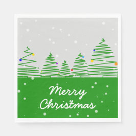 Guardanapo De Papel Árvores de Natal