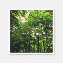 Guardanapo De Papel Árvores verdes