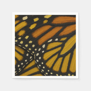 Guardanapo De Papel Asa de Borboleta Monarca Laranja Amarela Mariposa