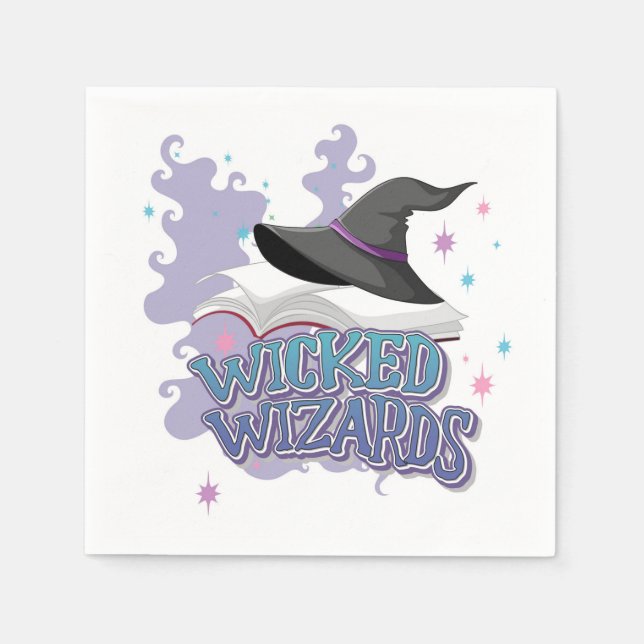 Guardanapo De Papel Assistentes Wicked (Frente)