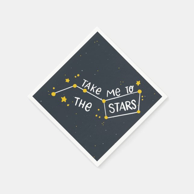 Guardanapo De Papel Astronauta Espacial - Astronauta Napkins (Canto)