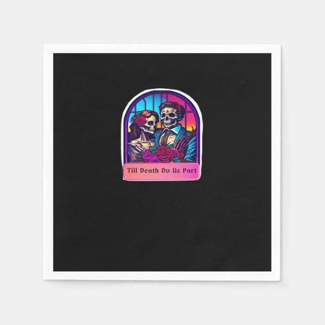 Guardanapo De Papel Até que a morte nos deixe clássicos (Frente)